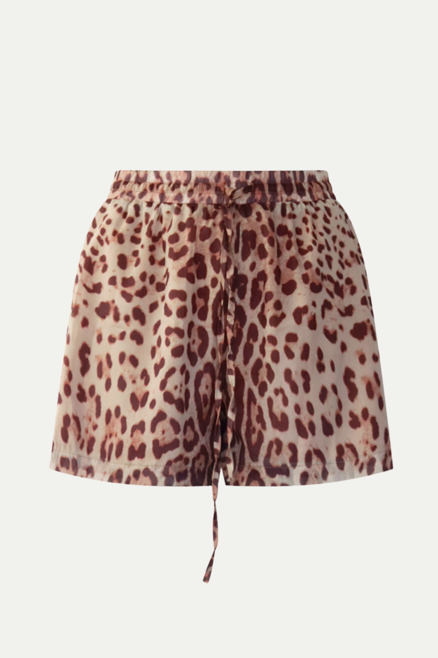 Set aus Bluse und Hose im Leo- Print