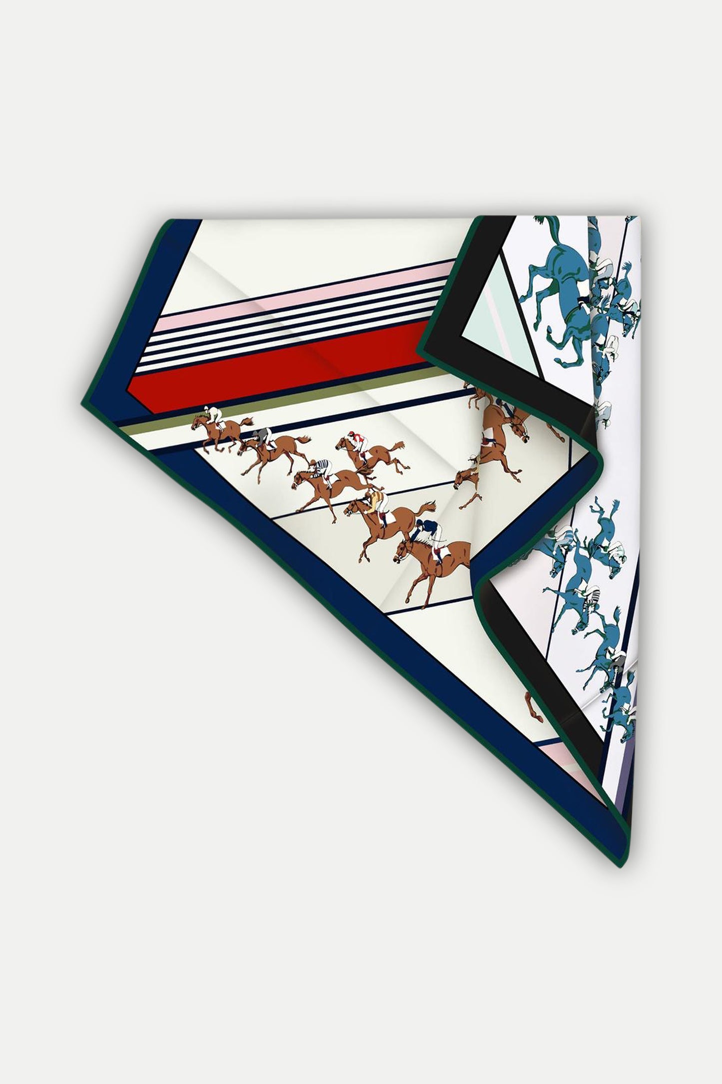 Seidentuch Deluxe „Galop Royal“