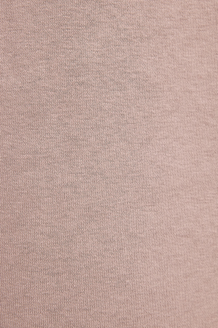 SWEATSHIRT MIT KUNSTFELLKRAGEN