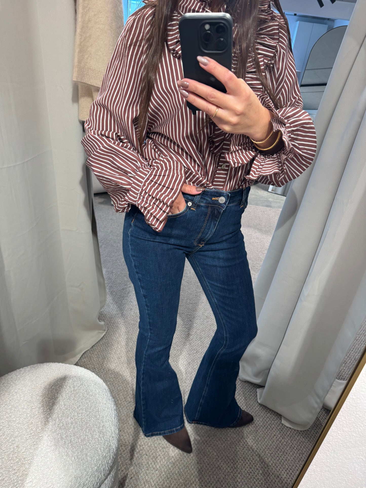 Bootcut- Denim „Gisele Flare“