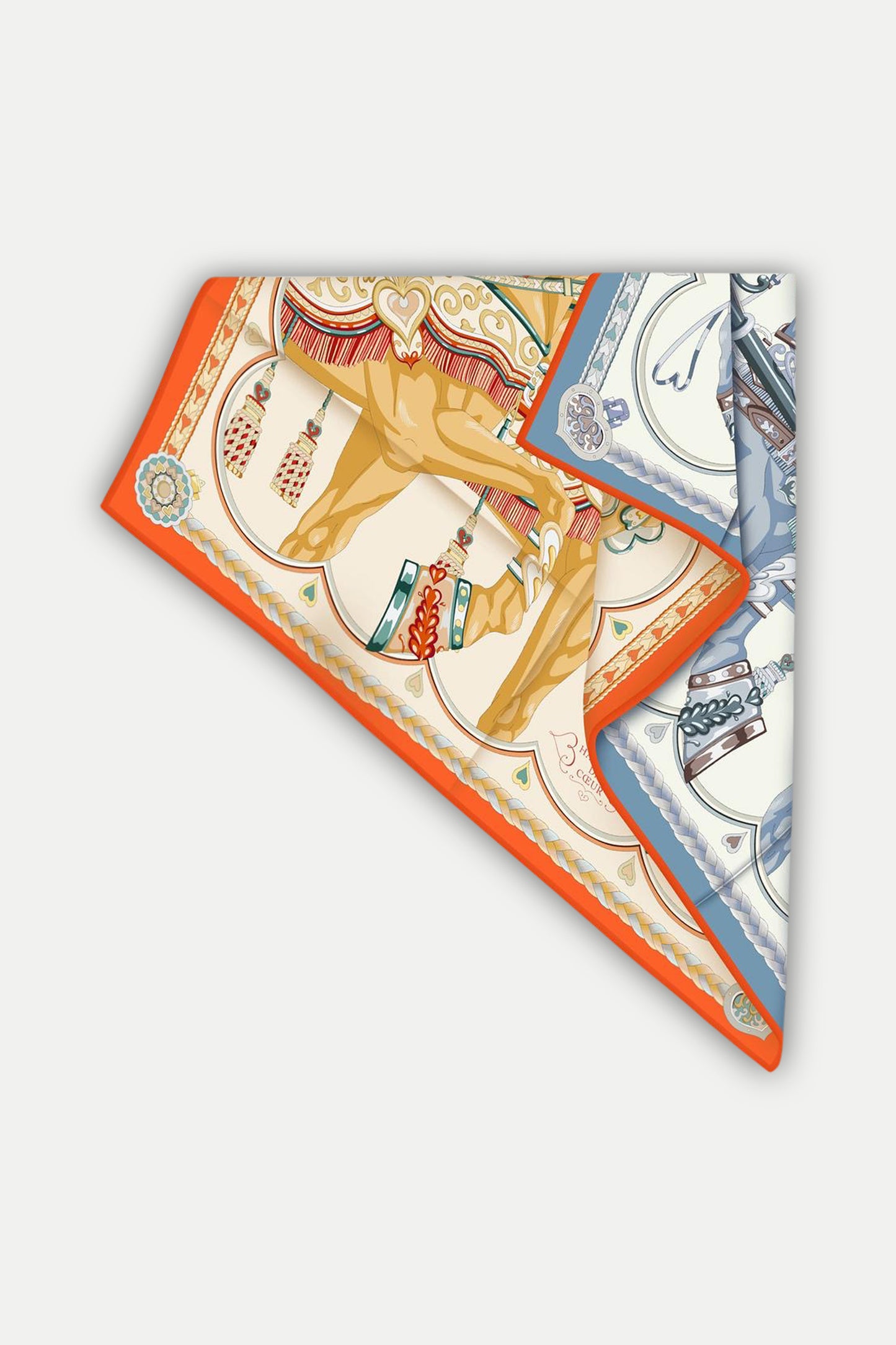 Seidentuch Deluxe „Harnais du Cœur“