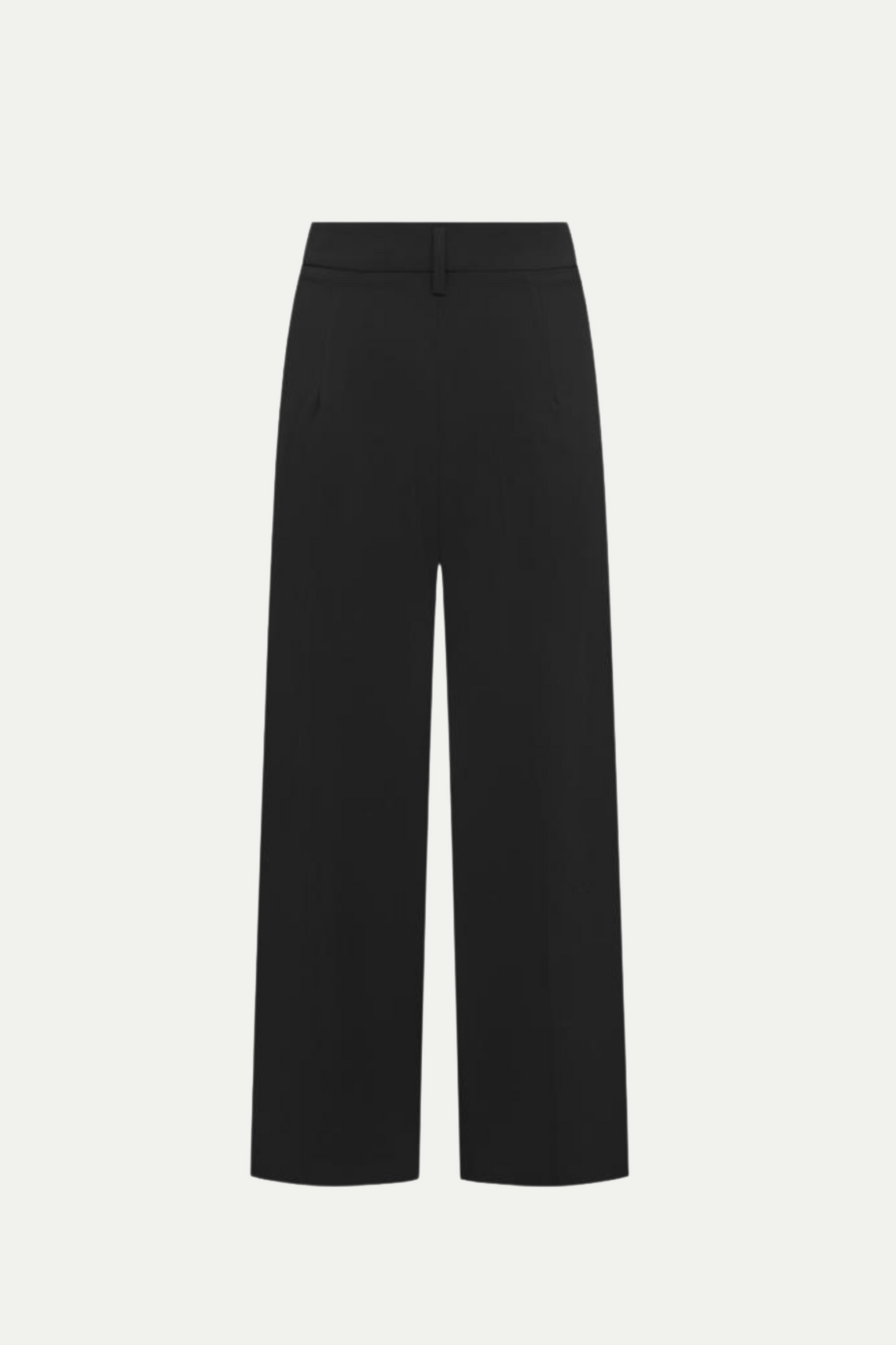 Weit geschnittene Hose in schwarz (full lenght)