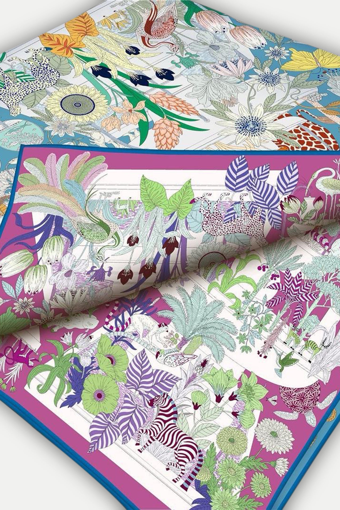 Seidentuch Deluxe „Jardin Imaginaire“