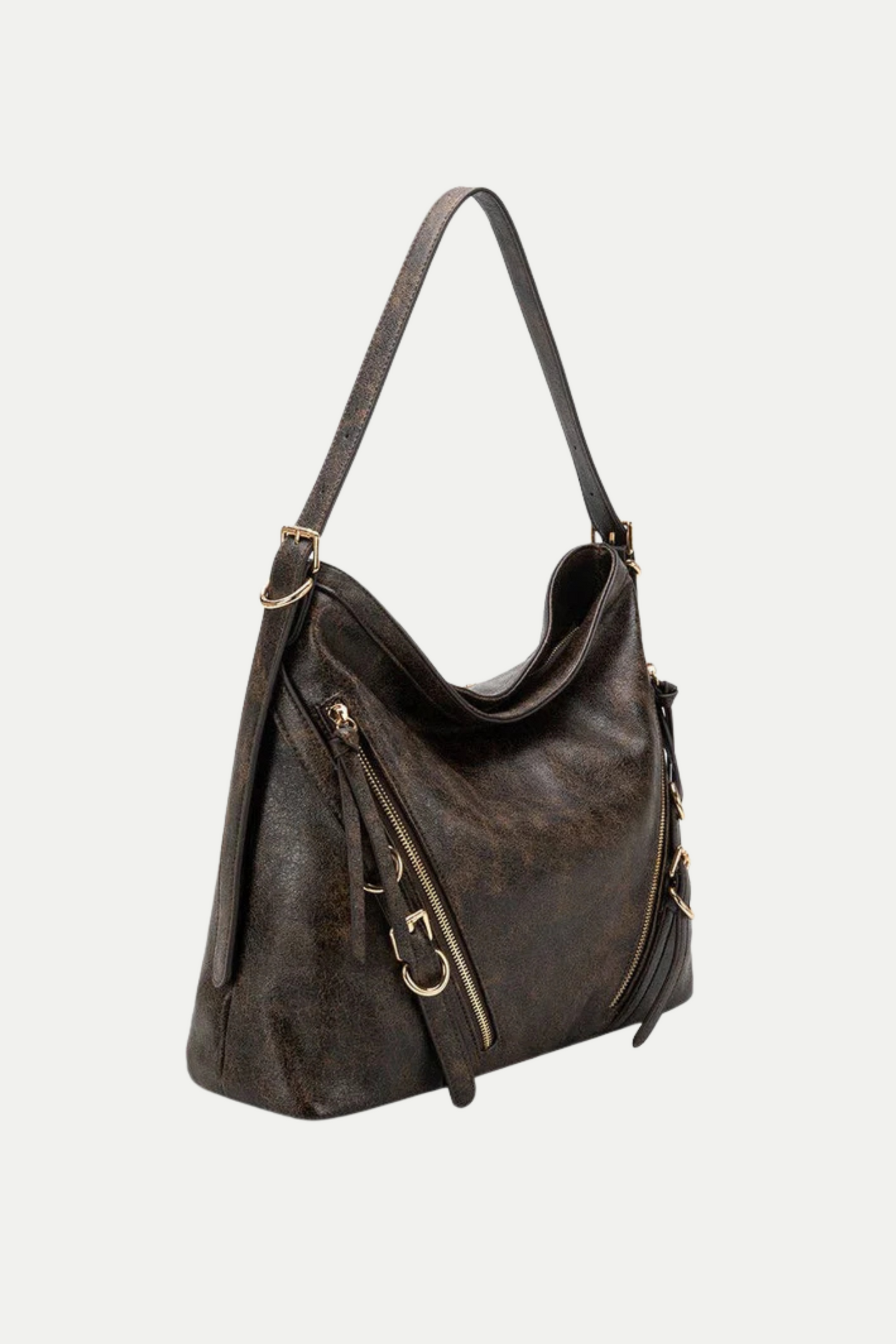 Schultertasche "Sloane" aus veganem Leder