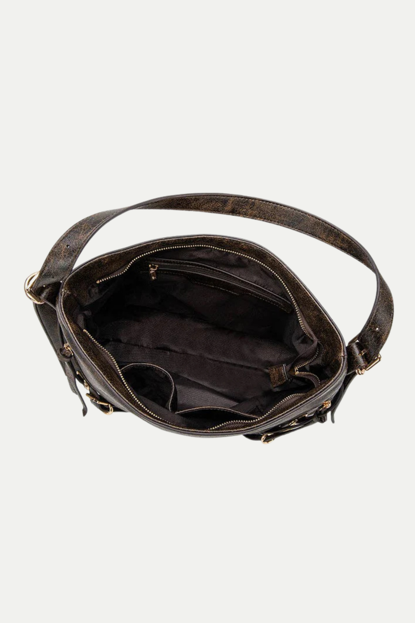 Schultertasche "Sloane" aus veganem Leder