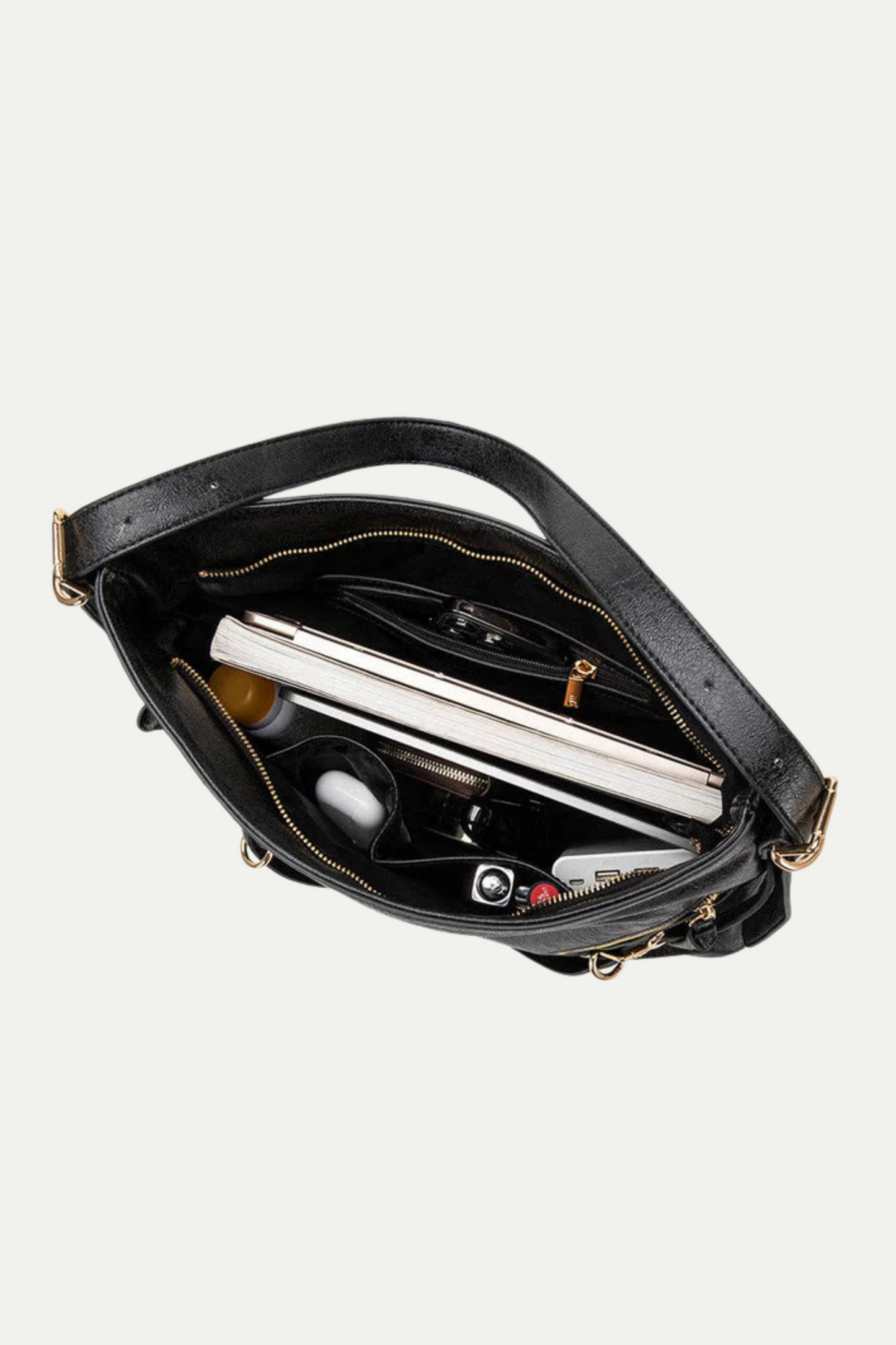 Schultertasche "Sloane" aus veganem Leder