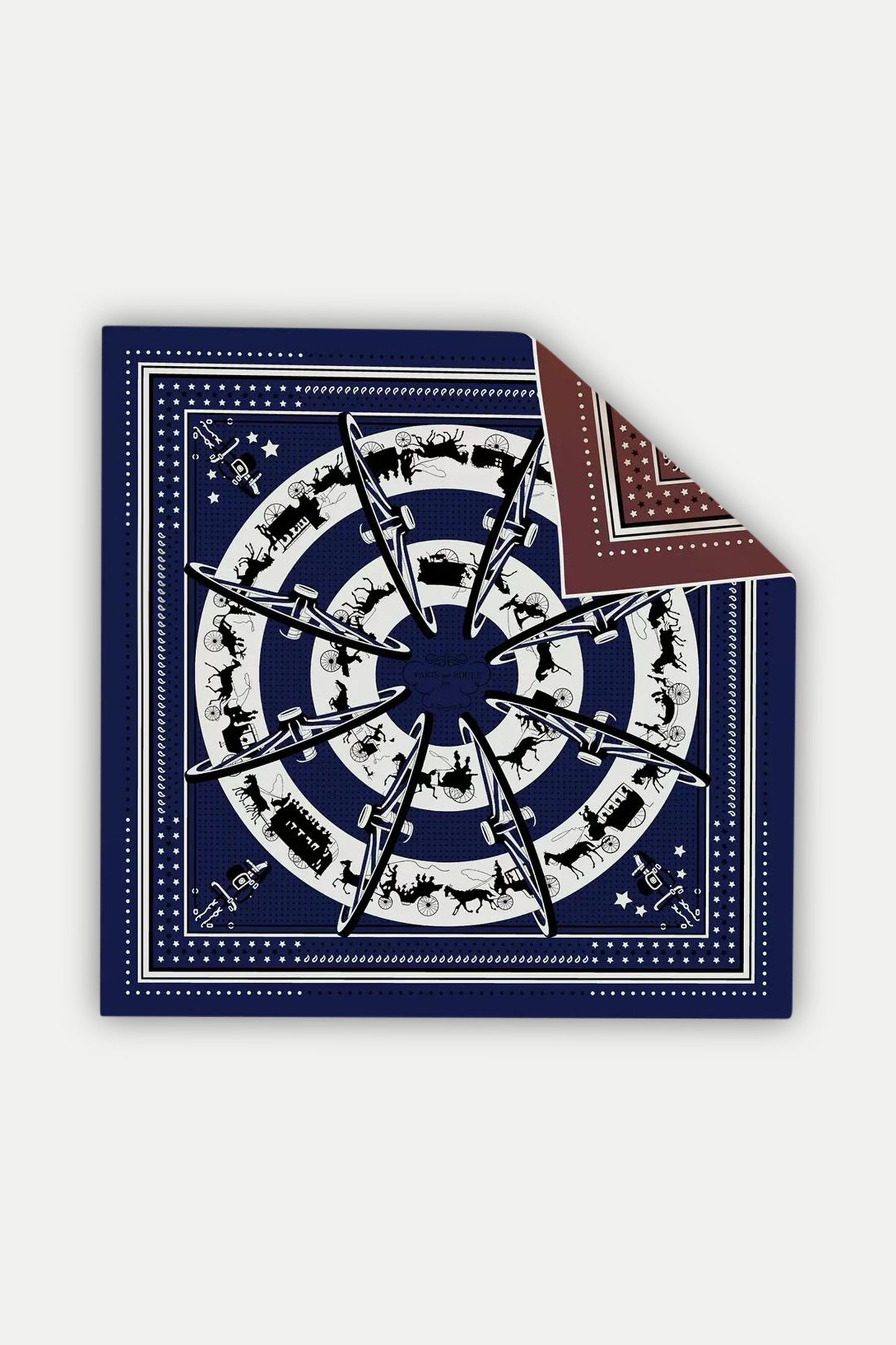 Seidentuch "Deluxe" beidseitiger Print