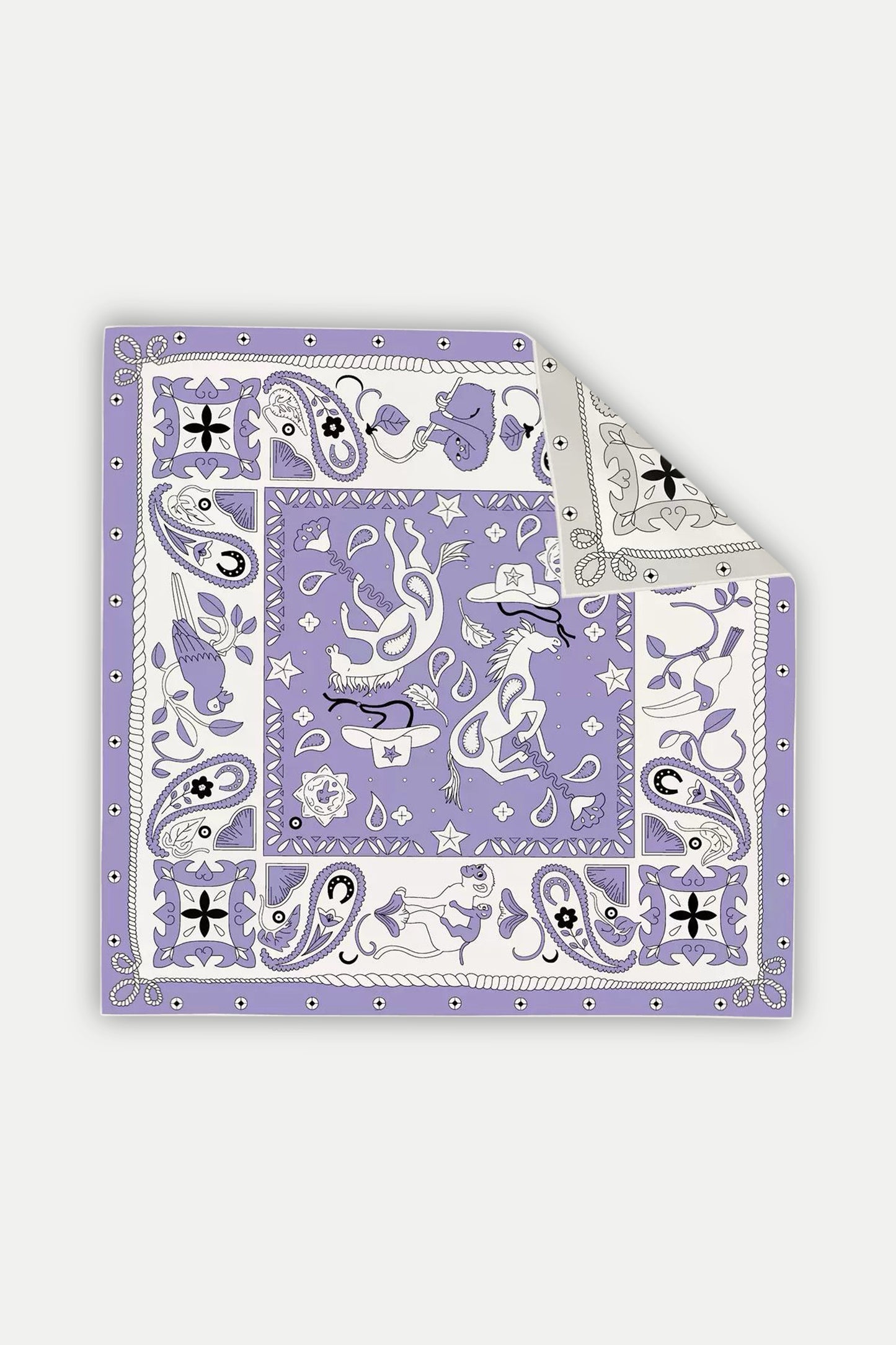 Seidentuch Deluxe „Cœur Sauvage“