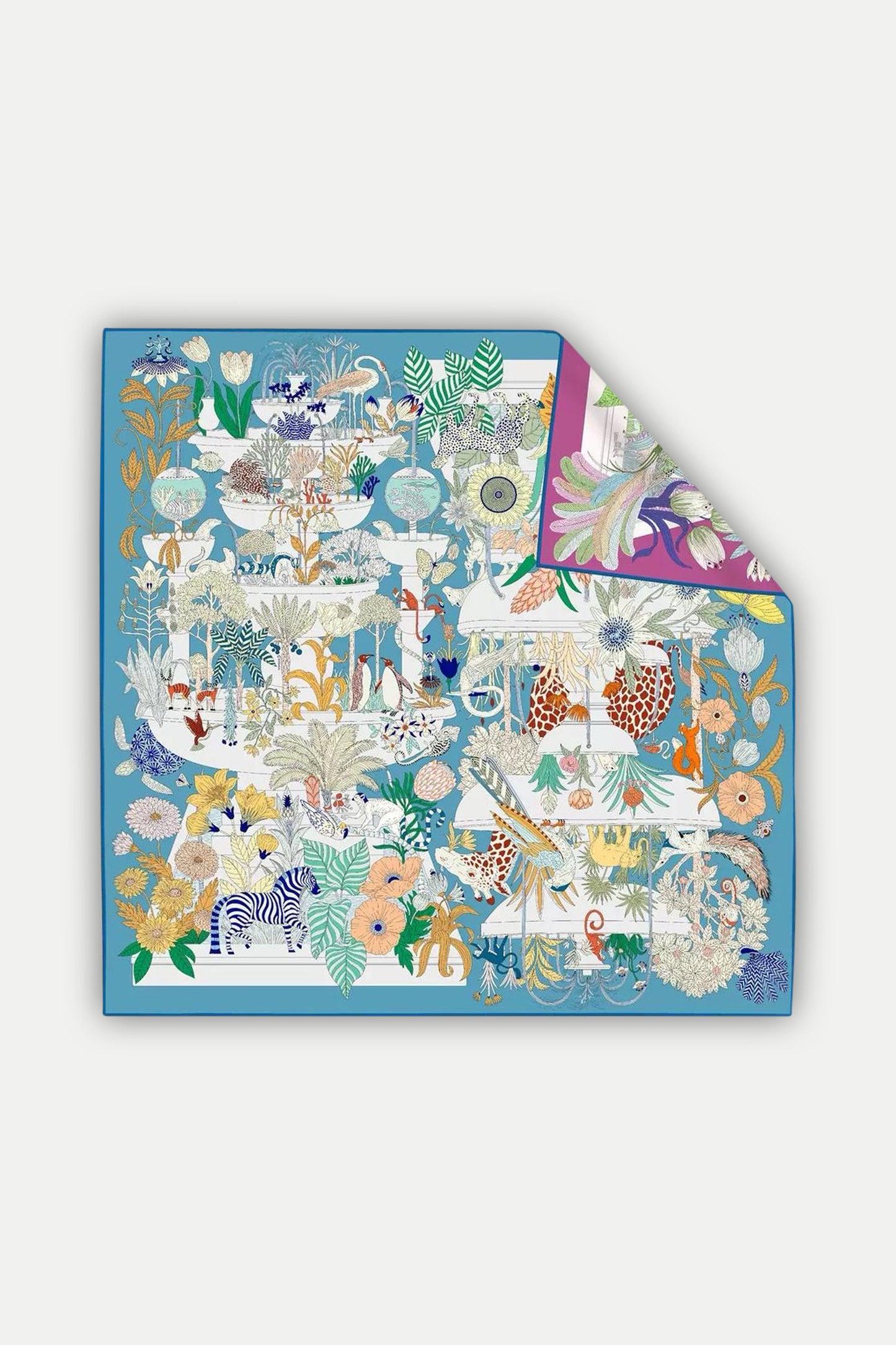 Seidentuch Deluxe „Jardin Imaginaire“