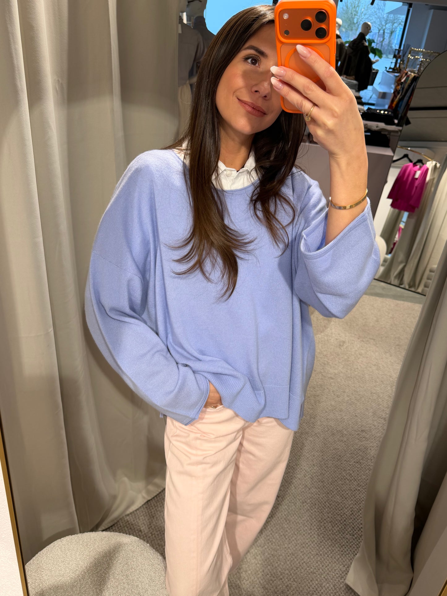 Flona - Lässiger Pullover aus Cashmere