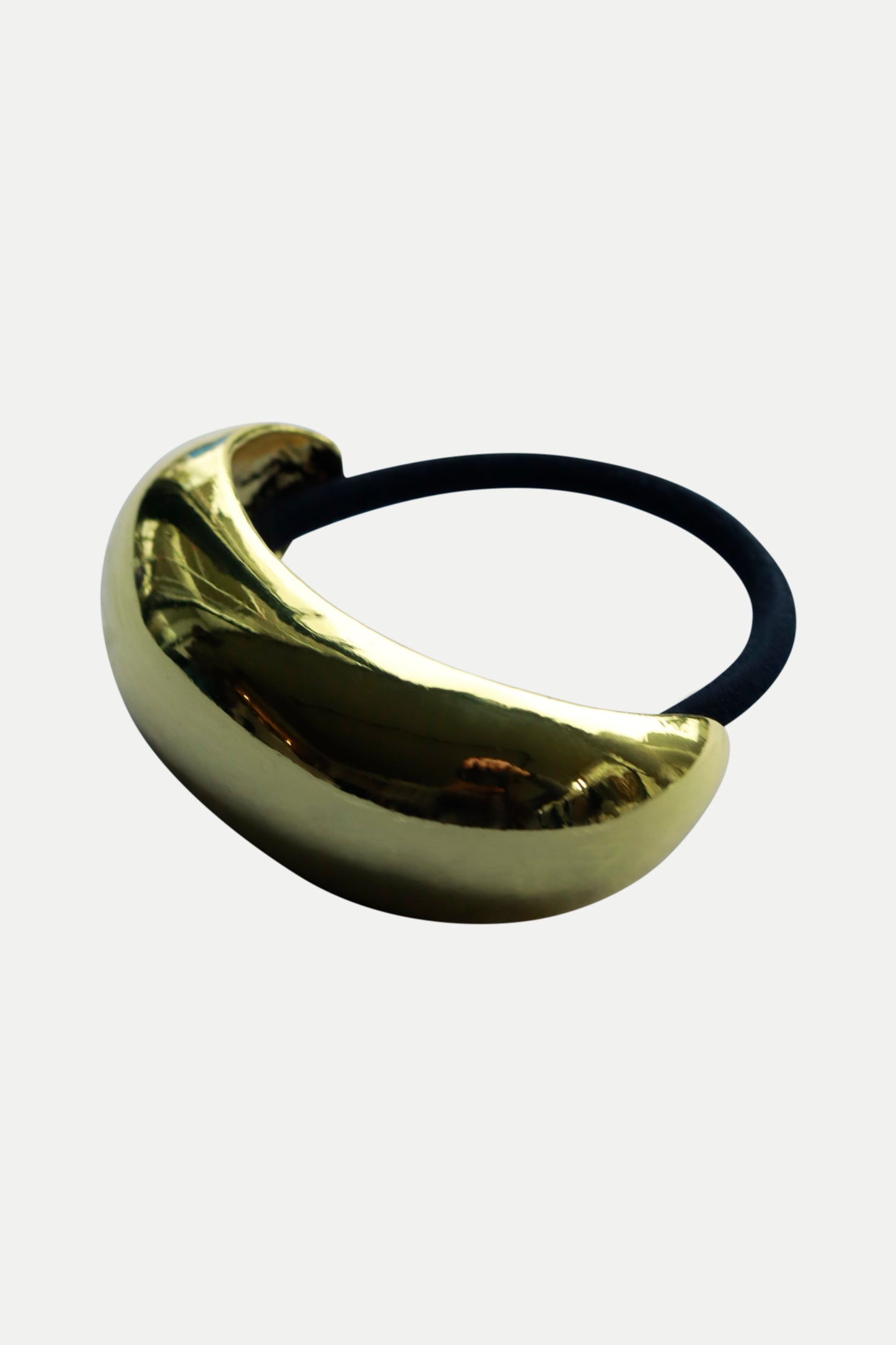 Haargummi mit goldenen Details