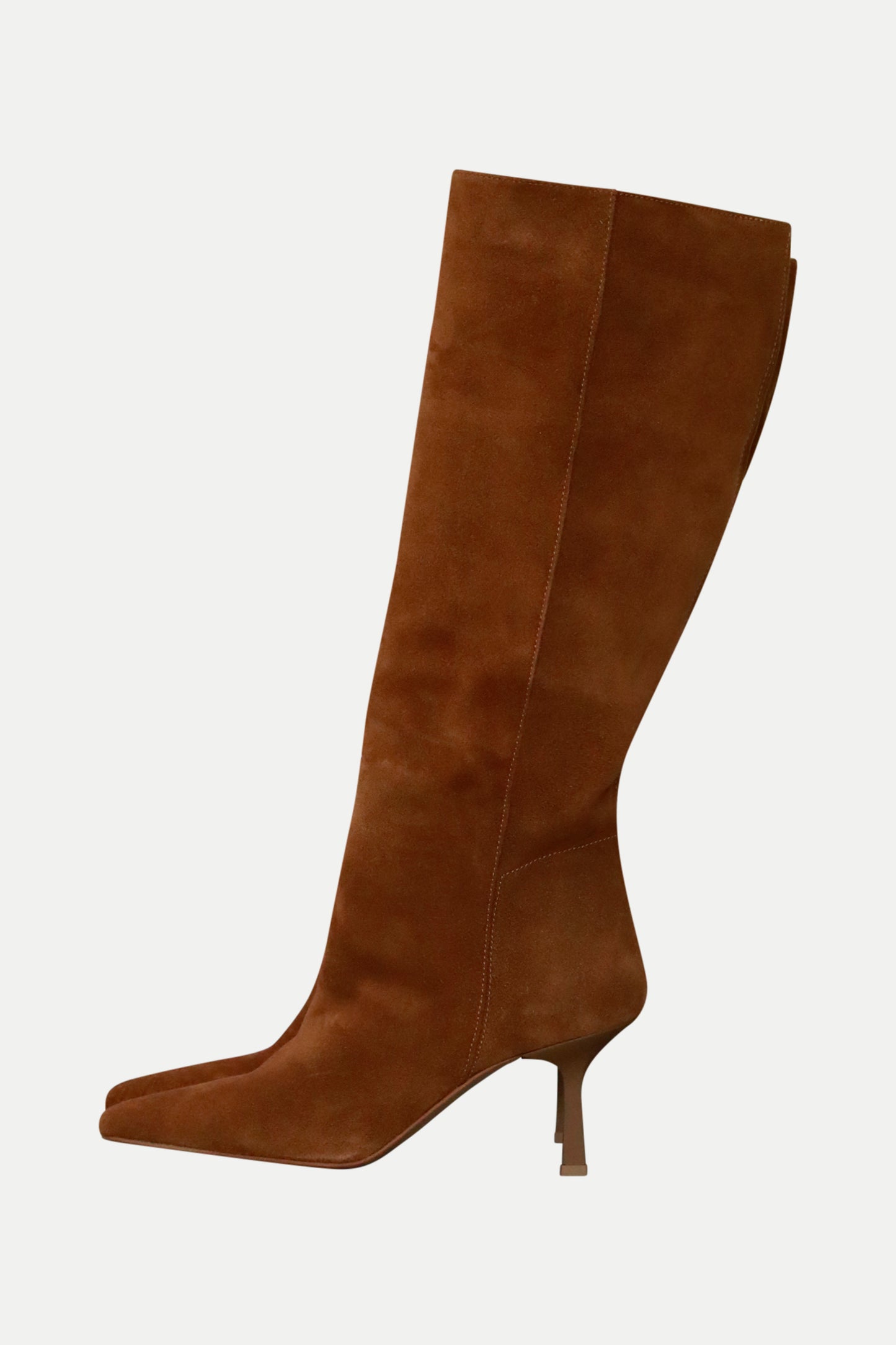 Stiefel aus weichem Veloursleder
