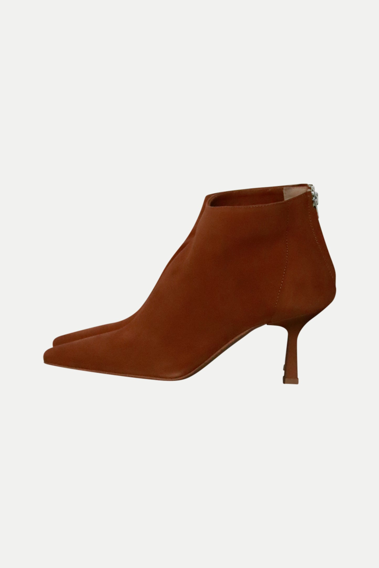 Stiefelette aus Veloursleder
