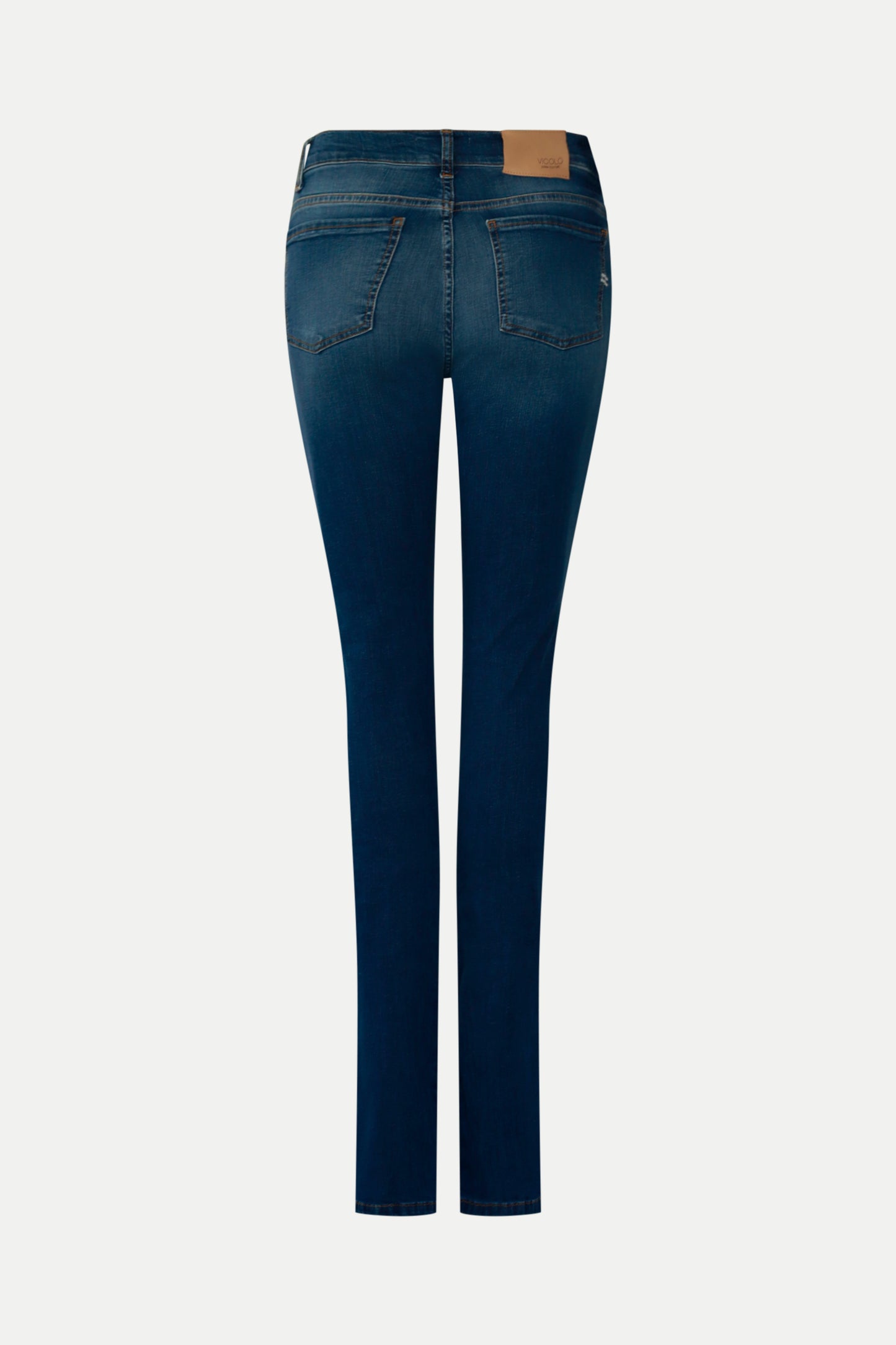 Schmale Jeans mit Schlitz