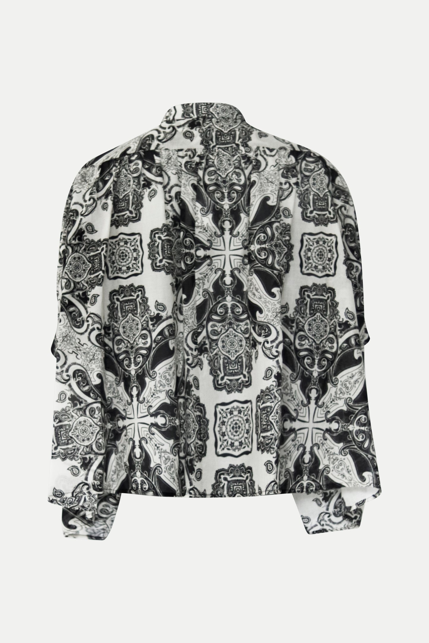 Bluse im Paisley- Print aus Baumwolle