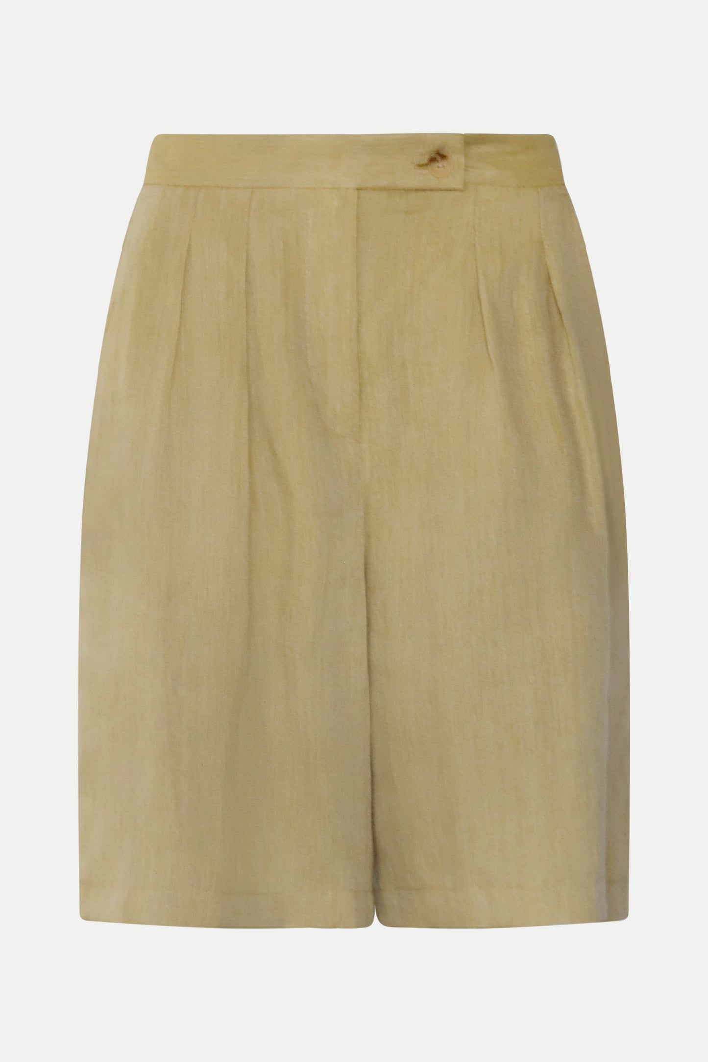 Bermuda- Shorts aus Leinen
