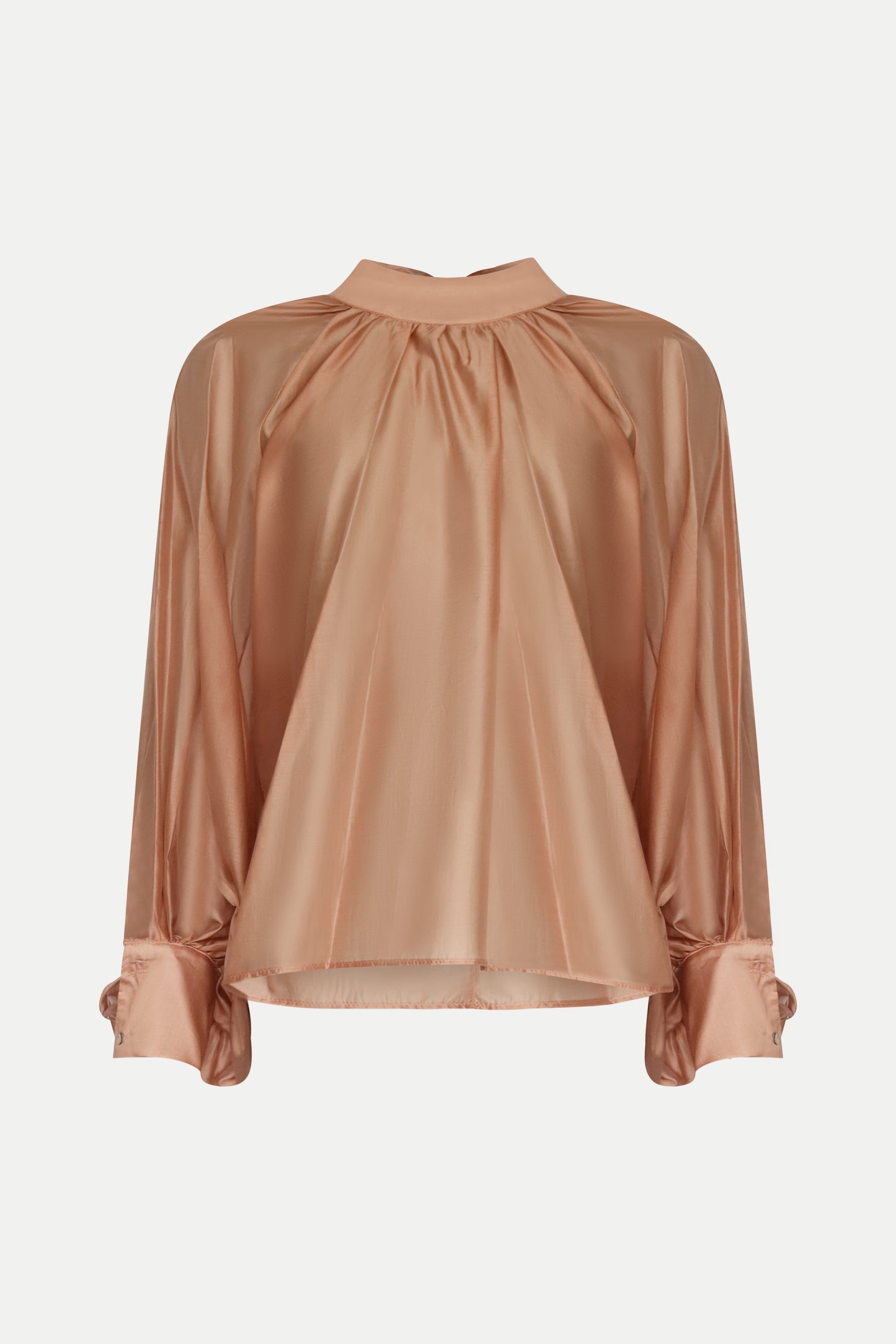 Romantische Bluse in zartem rosé