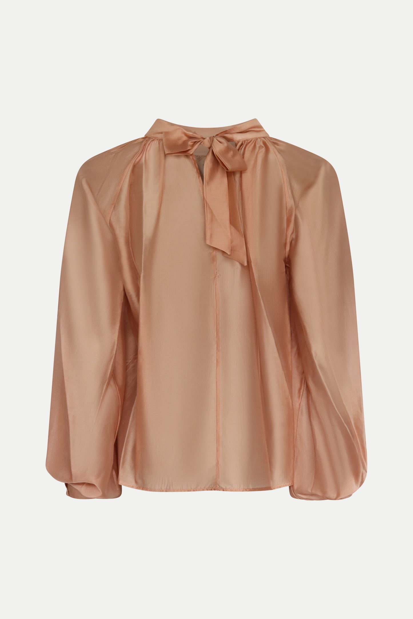 Romantische Bluse in zartem rosé