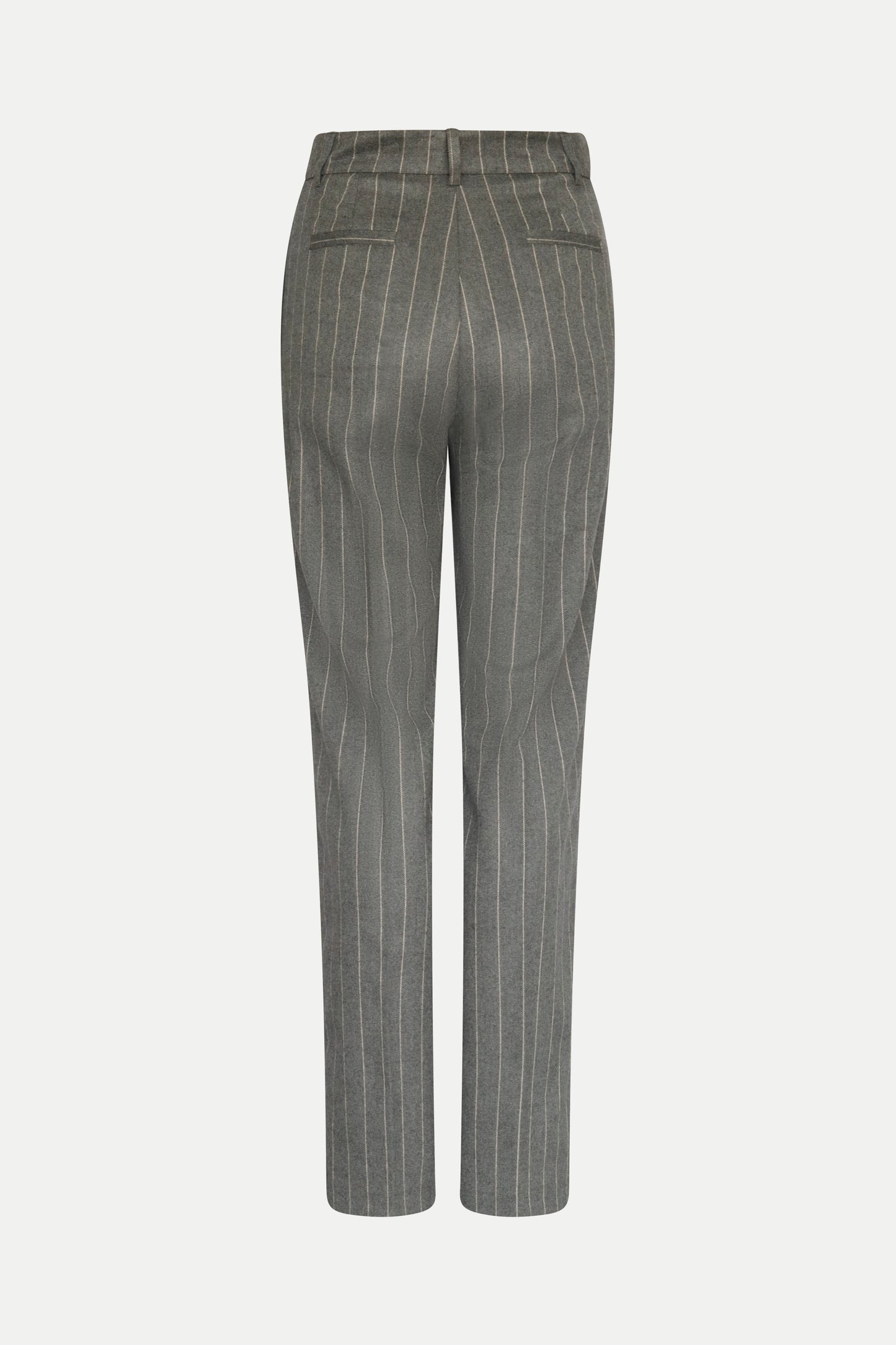 Weite Hose im Nadelstreifen- Look
