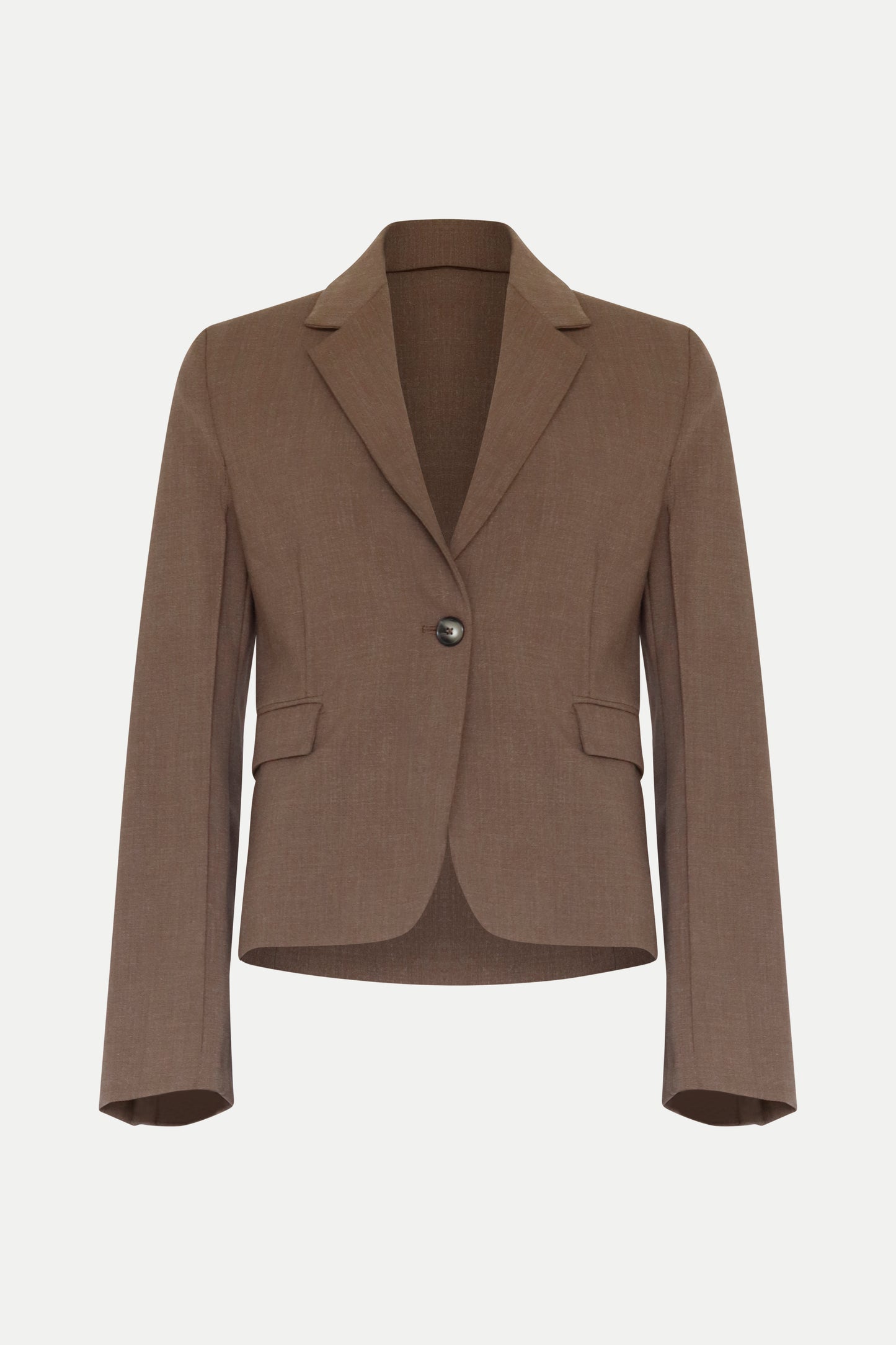 Taillierter Blazer mit Knopf