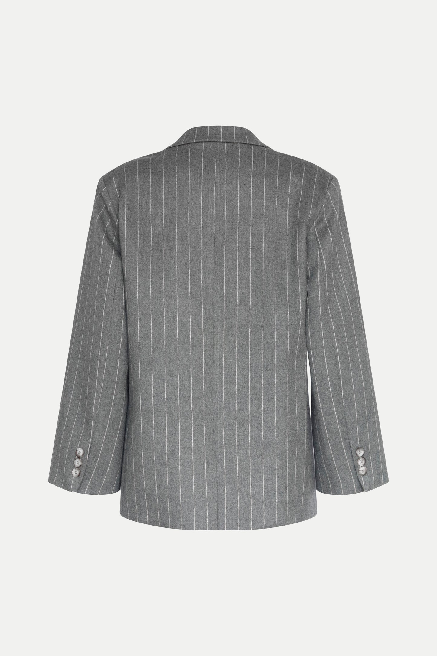 Oversized Blazer im Nadelstreifen- Look