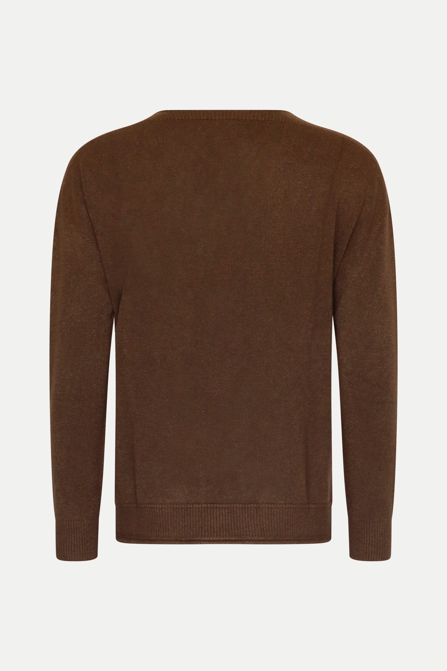 Klassischer V- Ausschnitt Pullover