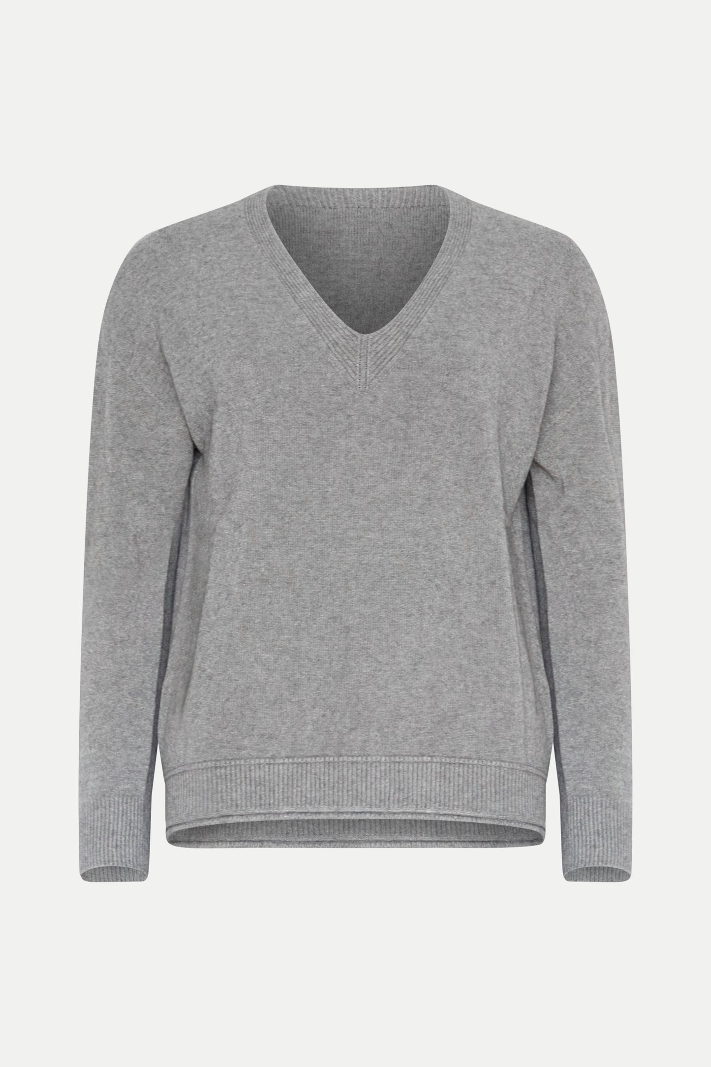 Klassischer V- Auschnitt Pullover