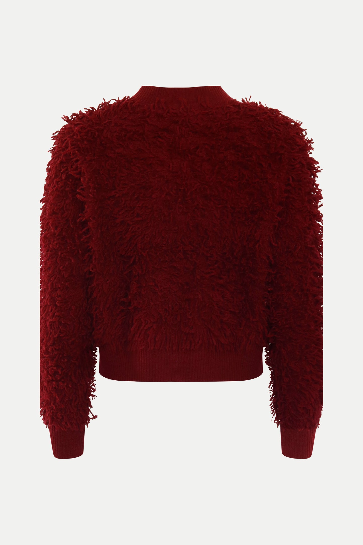 Cardigan aus 100% Kaschmir in bordeaux