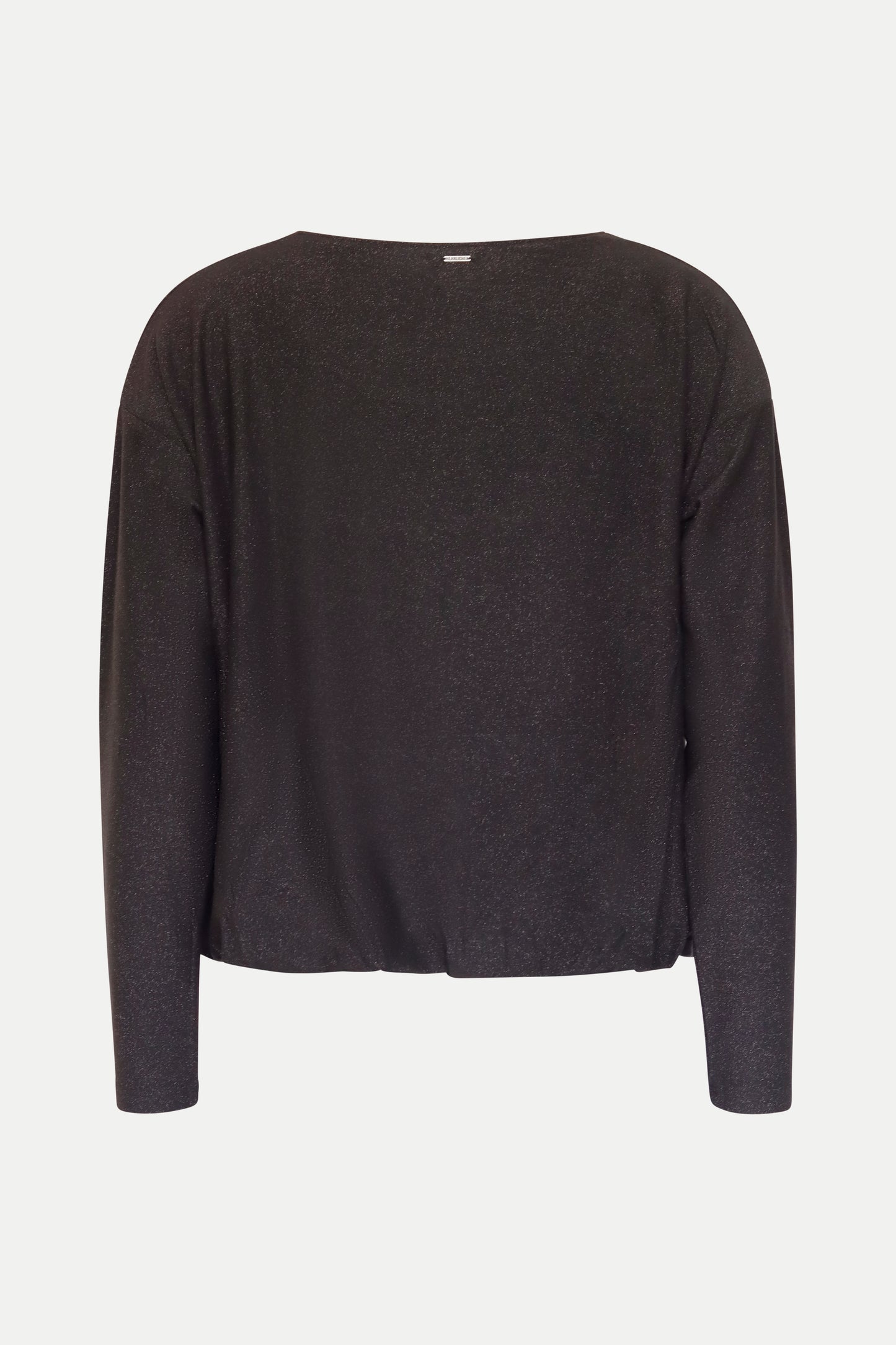 Lässiges Langarmshirt mit Lurex- Fäden