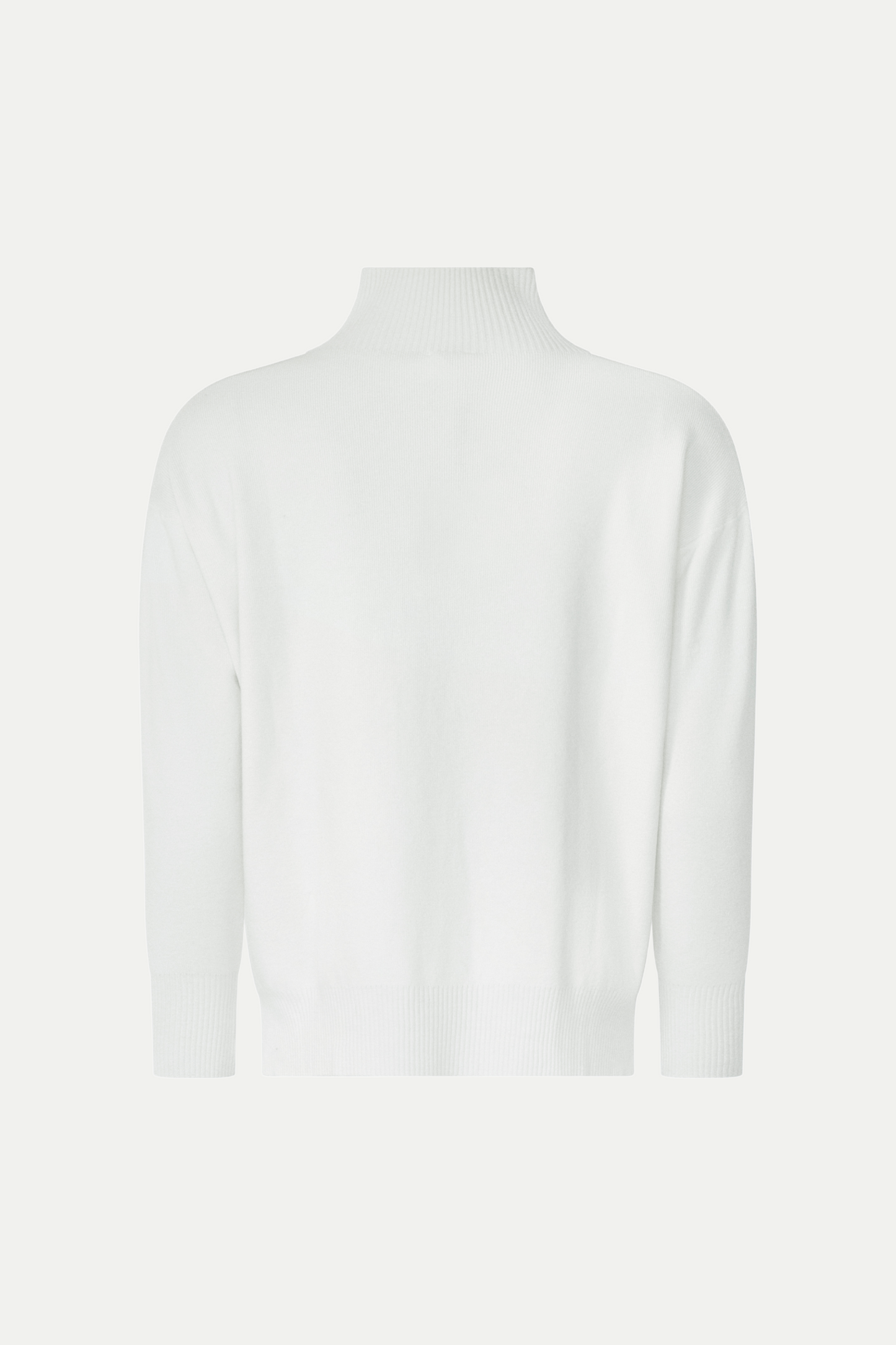 Strickpullover mit Crater- Kragen