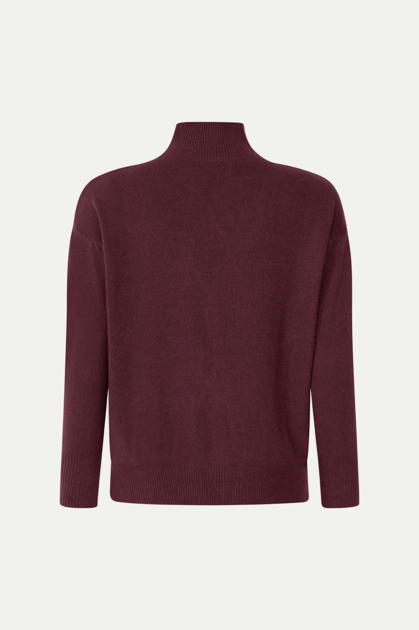 Strickpullover mit Crater- Kragen