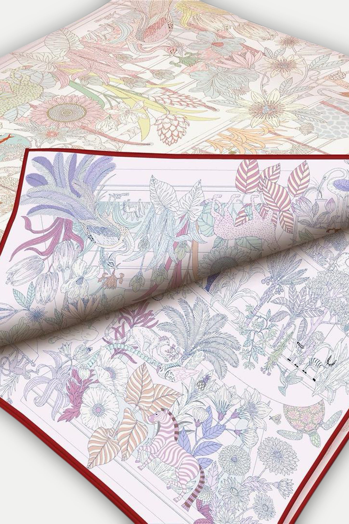Seidentuch Deluxe „Jardin Imaginaire“