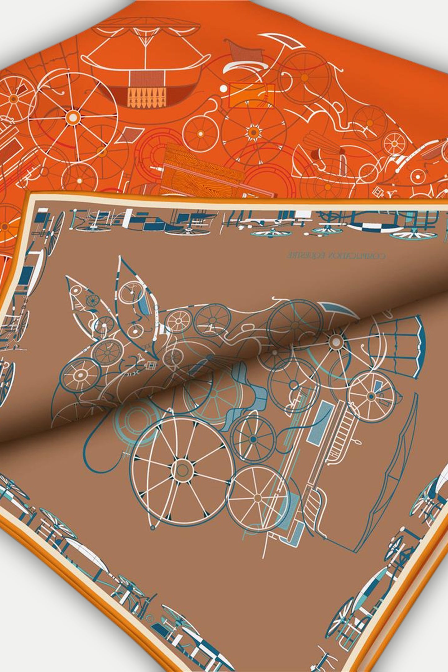 Seidentuch Deluxe "Complication Équestre“