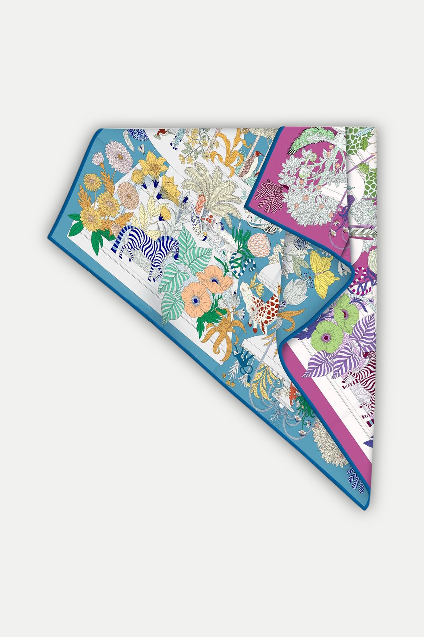 Seidentuch Deluxe „Jardin Imaginaire“