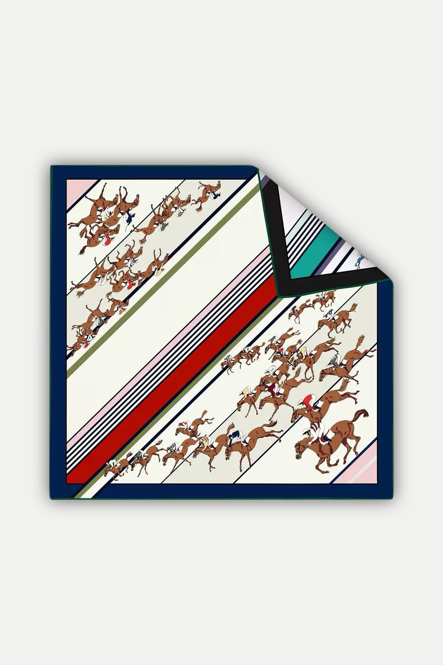 Seidentuch Deluxe „Galop Royal“