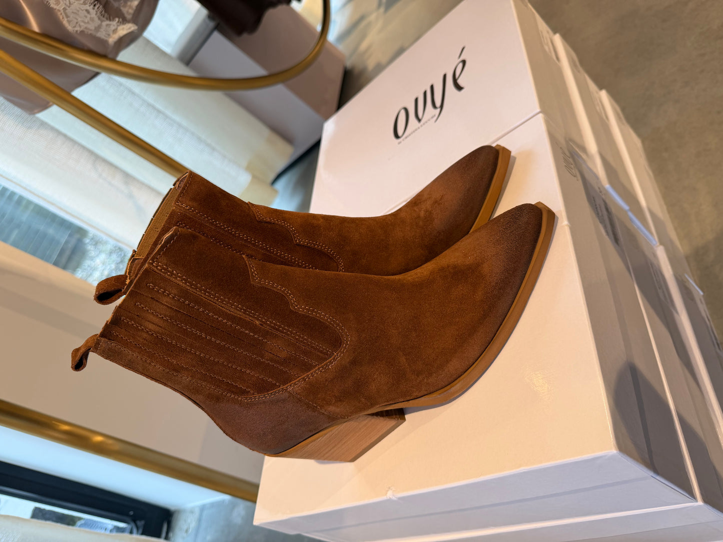Cowboyboot mit Elastan Einsatz