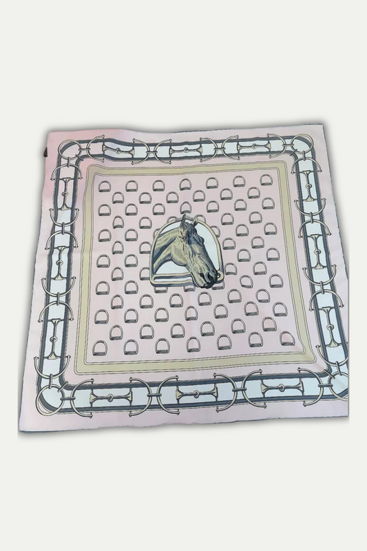 Luxuriöses Seidentuch 90 x 90 cm