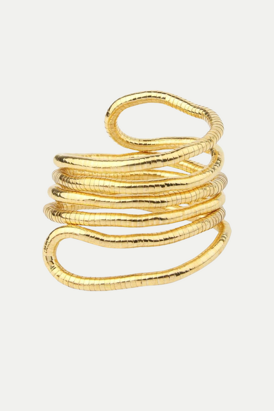 Flexible Kette in Gold