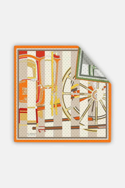 Seidentuch "Deluxe" beidseitiger Print