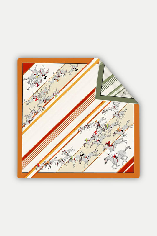 Seidentuch Deluxe „Galop Royal“
