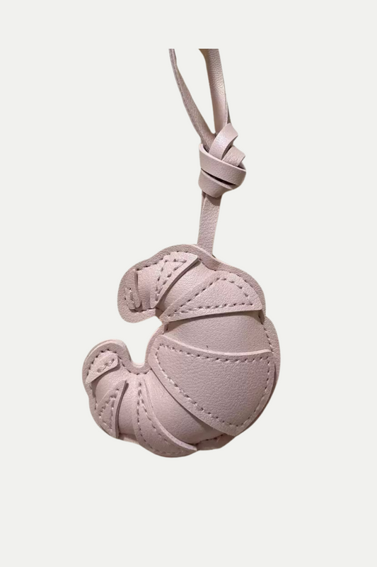 Bag- Charm "Croissant" in rosé