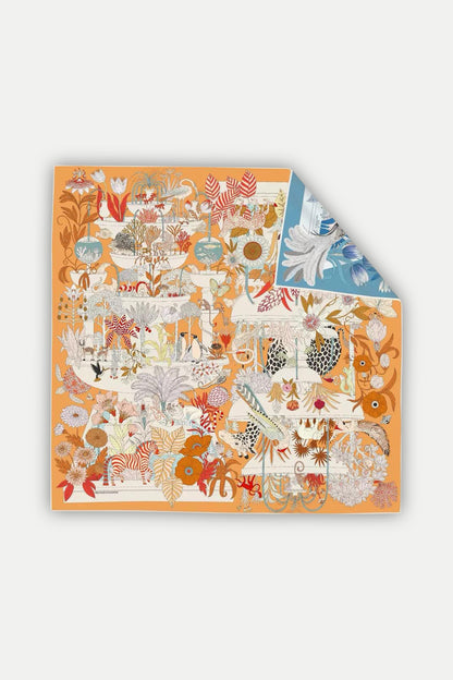 Seidentuch Deluxe „Jardin Imaginaire“