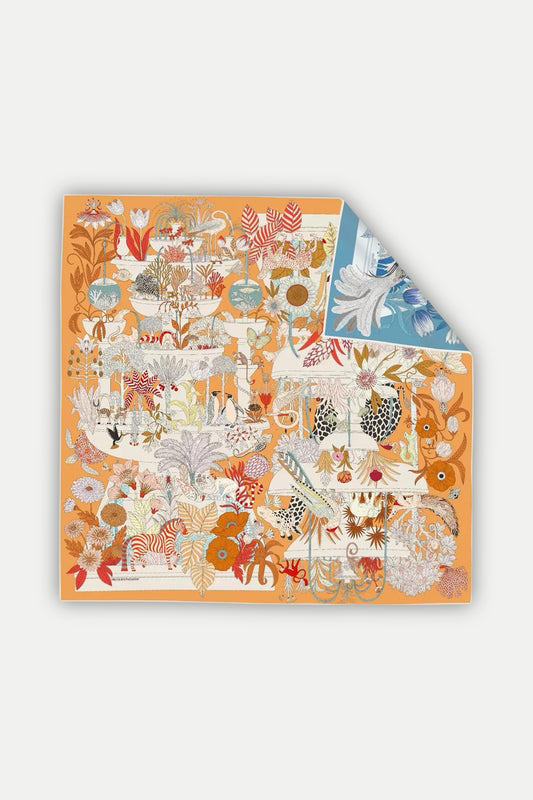 Seidentuch Deluxe „Jardin Imaginaire“