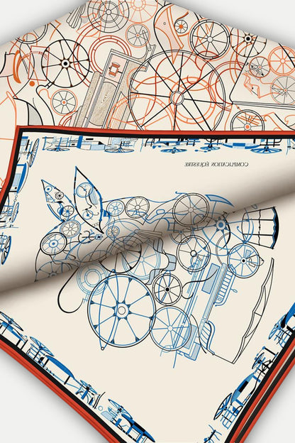 Seidentuch Deluxe „Complication Équestre“