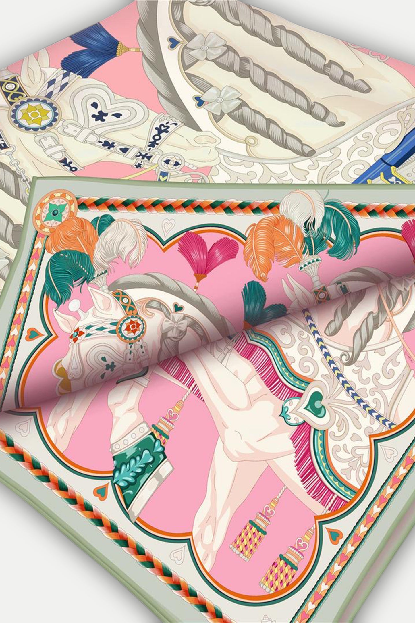 Seidentuch "Deluxe" beidseitiger Print