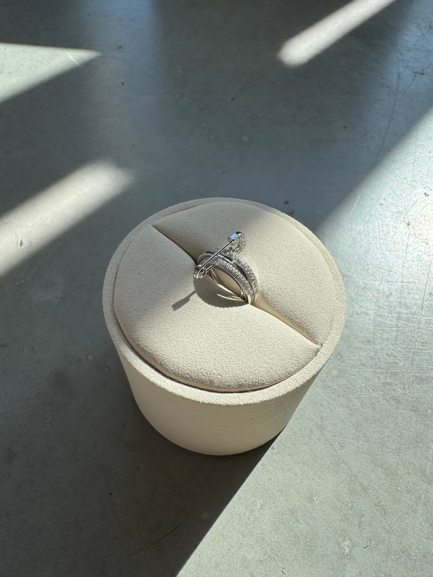 Gliederring silber
