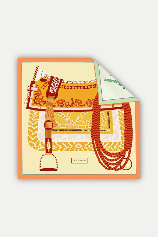 Seidentuch "Deluxe" beidseitiger Print
