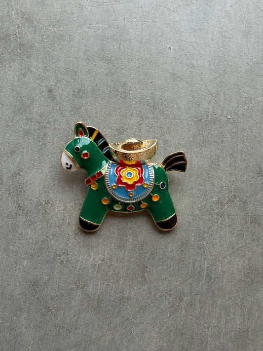 Brosche im Western- Style