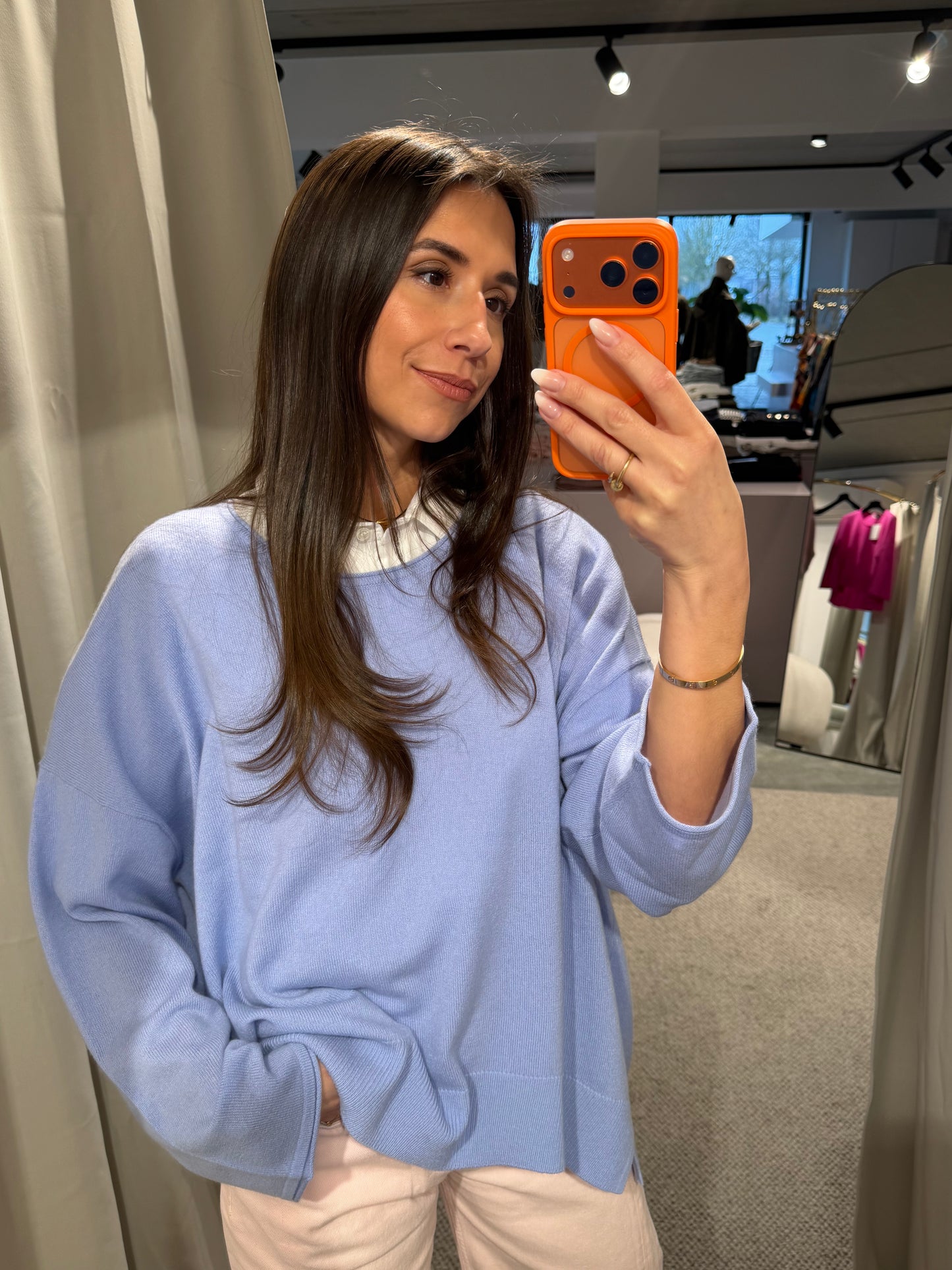 Flona - Lässiger Pullover aus Cashmere