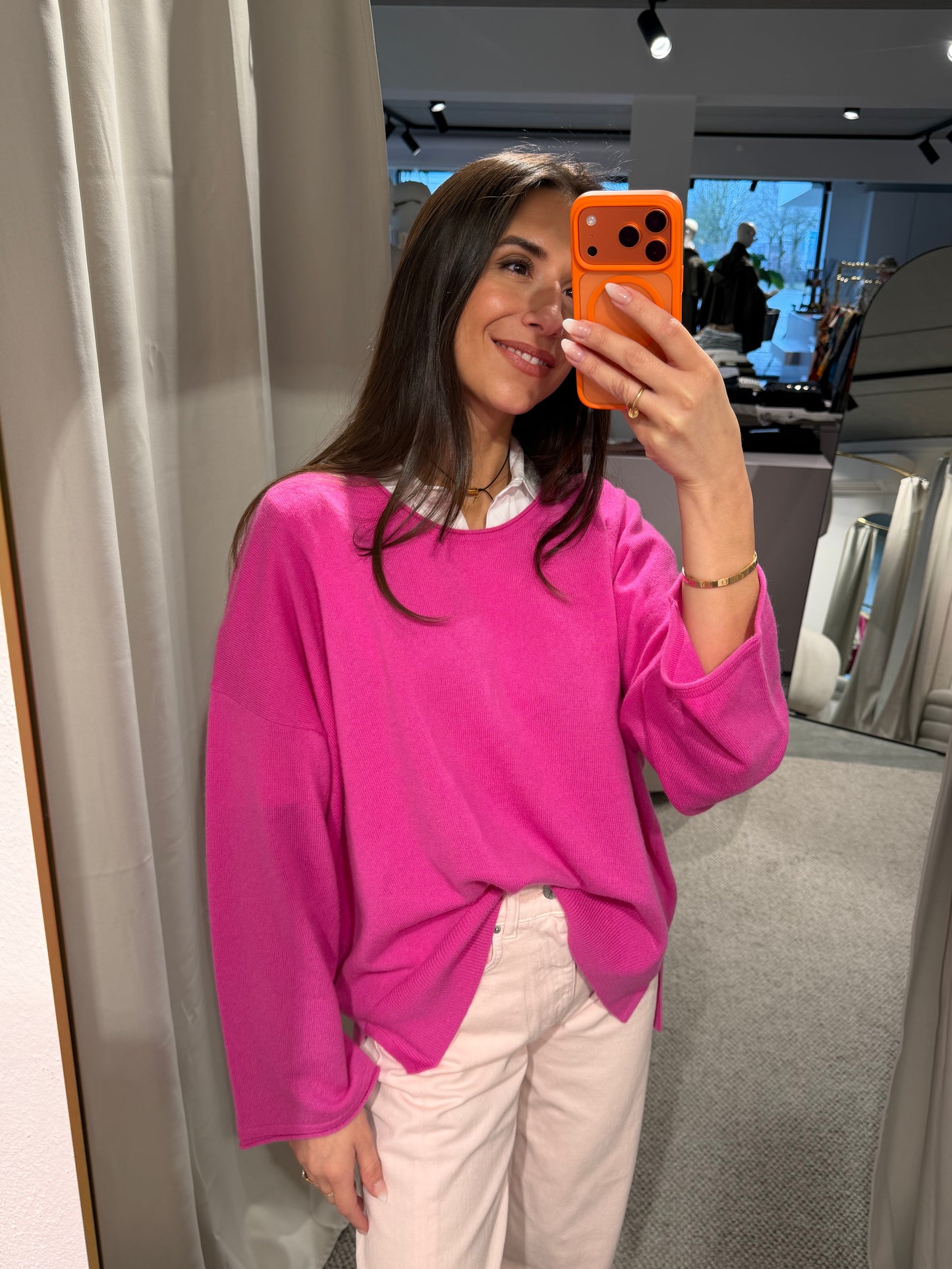 Flona - Lässiger Pullover aus Cashmere